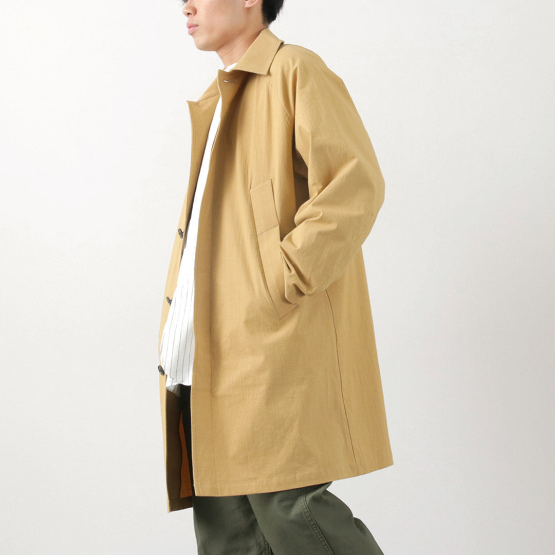 FUJITO / Balmacaan Coat Wall Twisted Ox