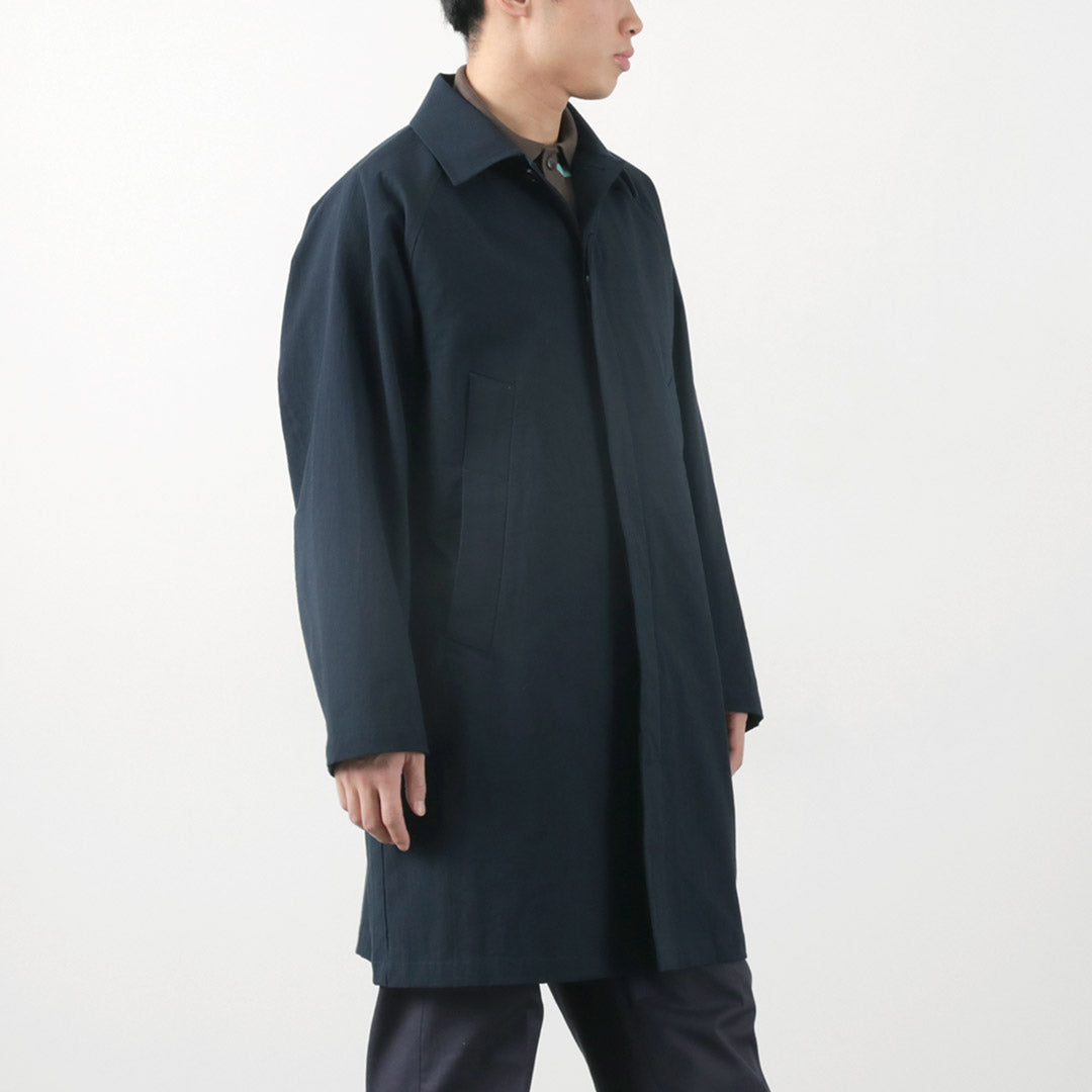 FUJITO / Balmacaan Coat Wall Twisted Ox