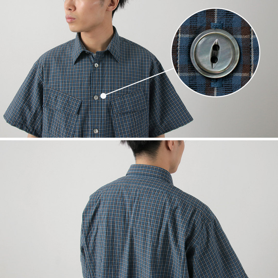 FUJITO / Short Sleeve Fatigue Shirt