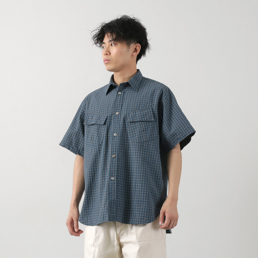 FUJITO / Short Sleeve Fatigue Shirt