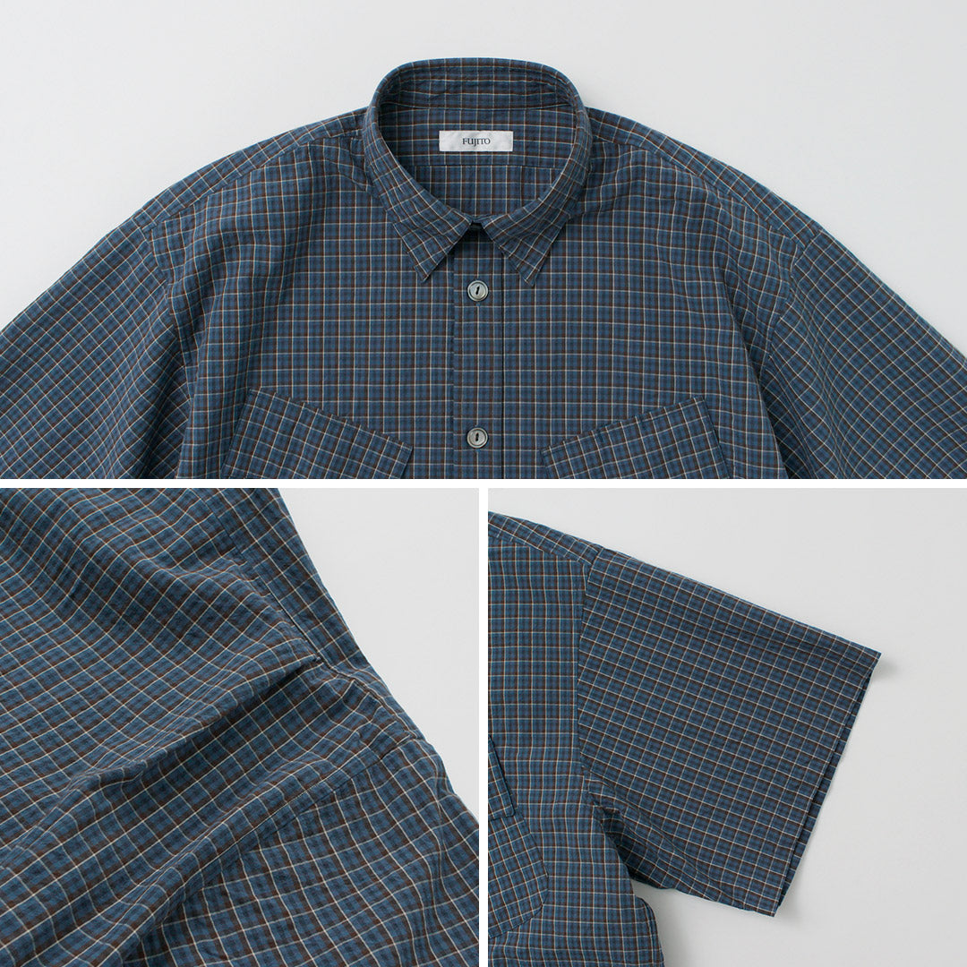 FUJITO / Short Sleeve Fatigue Shirt