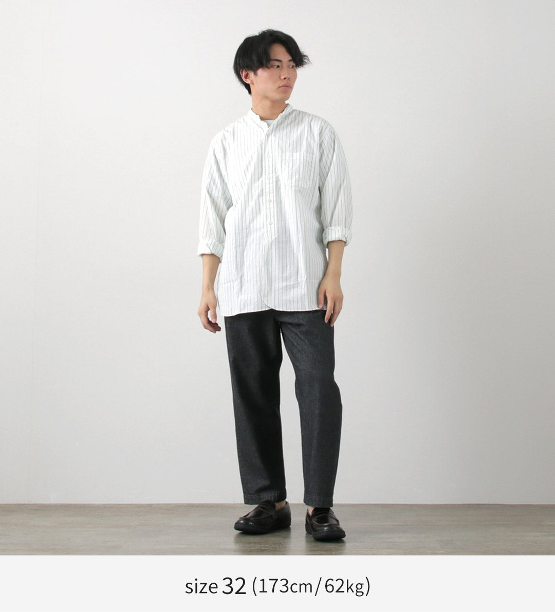 Fujito / 2 Tuck Tusers Light Ounce牛仔布