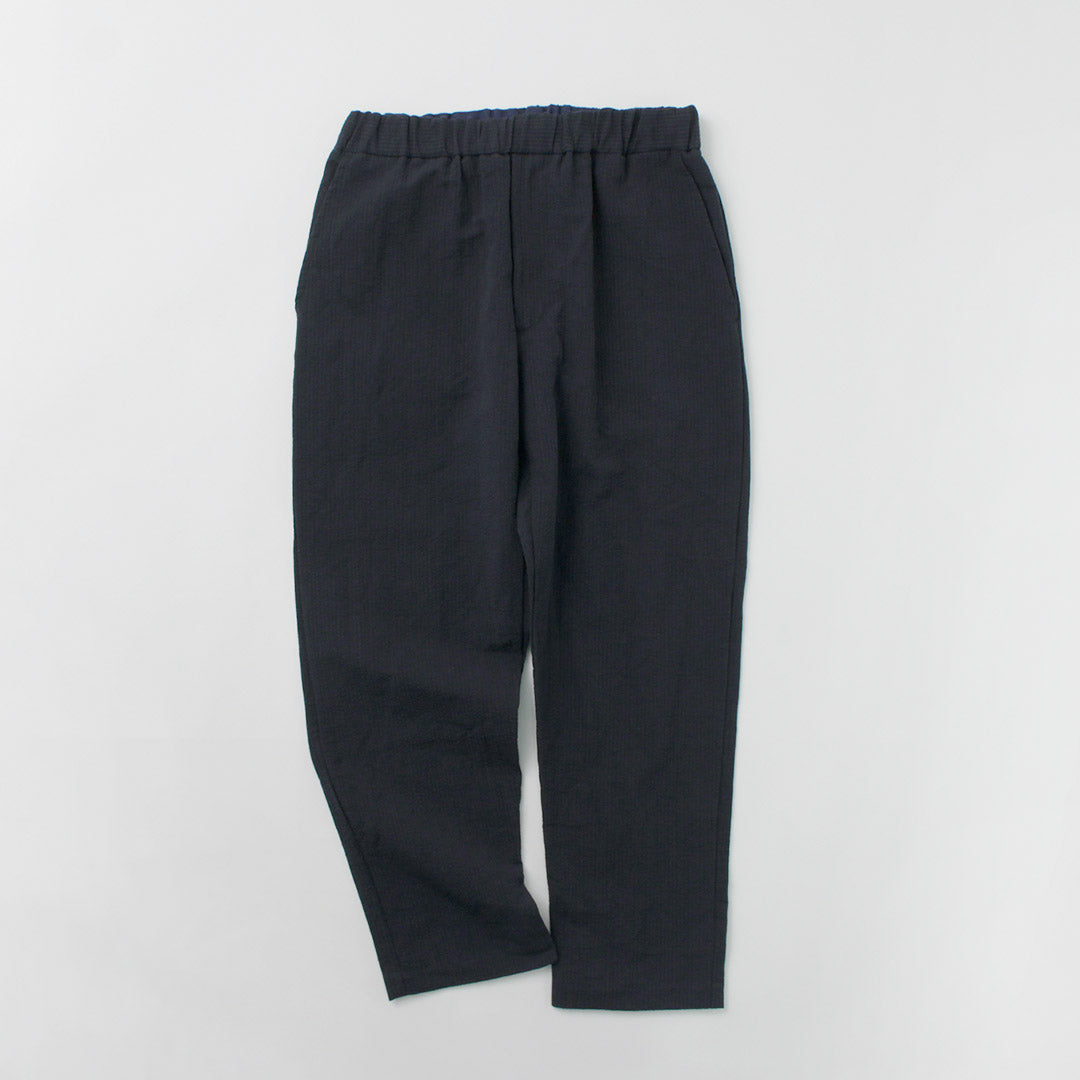 Fujito / Cotton Linen Ceersucker Easy Pants