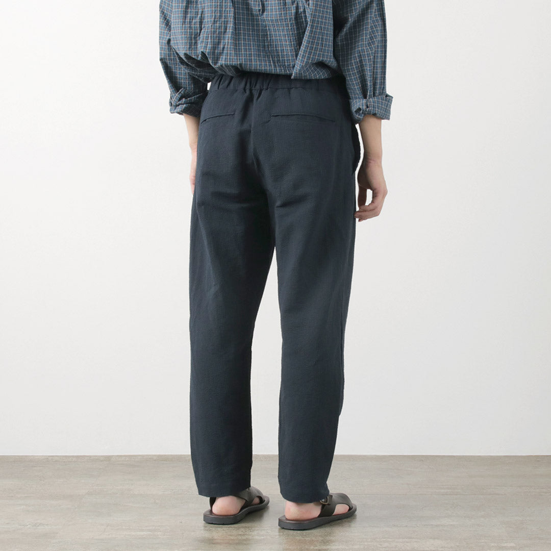 Pantalon facile en lin Fujito / Cotton en lin