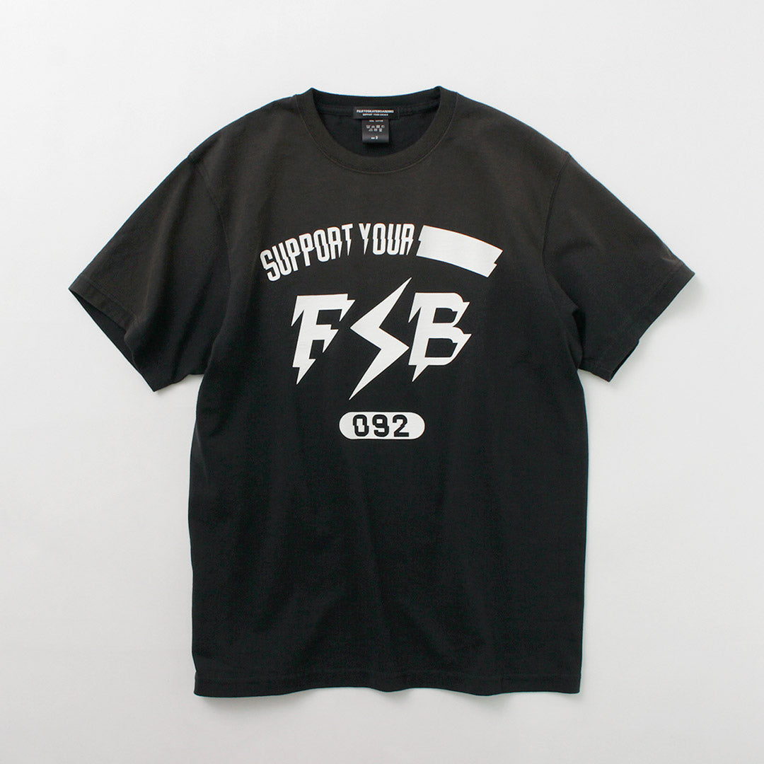 FUJITO / Short Sleeve T-Shirt Impulse Logo Vintage Finish