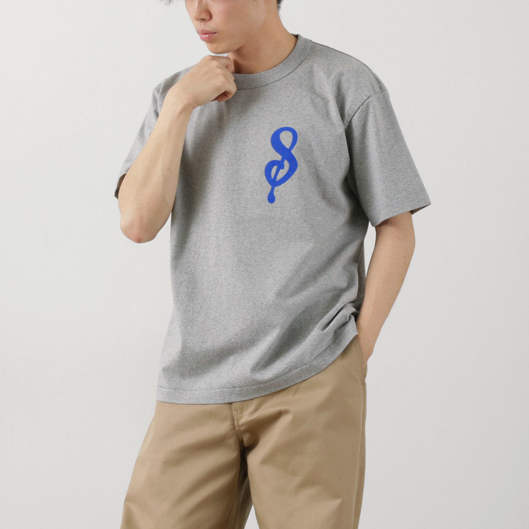 A.G.Spalding ＆ Bros / 14 / Jersey Letter Camiseta de manga corta S Logo