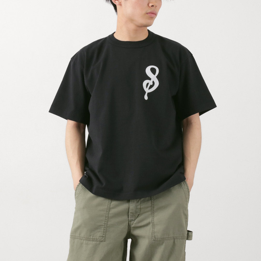 A.G.Spalding ＆ Bros / 14 / Jersey Letter Camiseta de manga corta S Logo