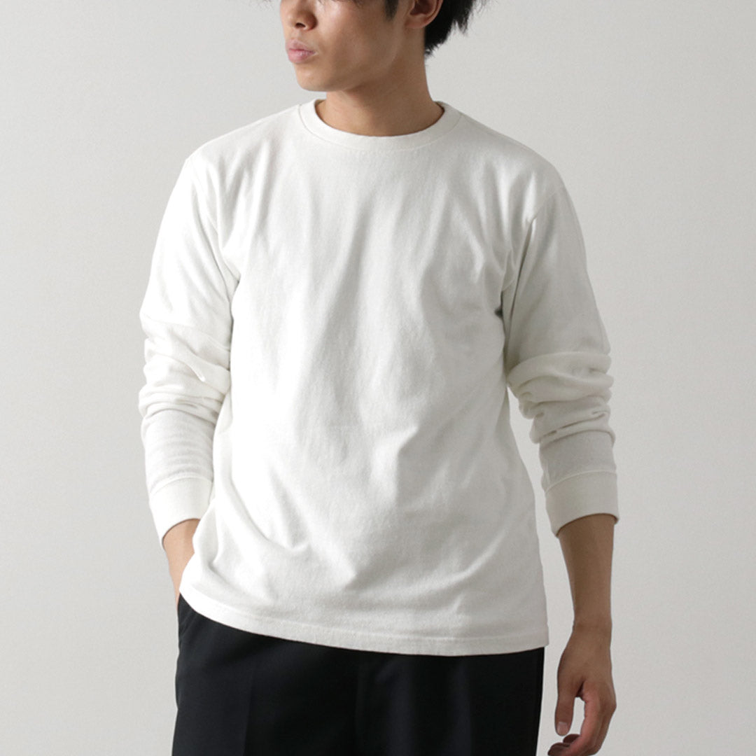 FILMELANGE / Dole Organic Raffy Jersey Long Sleeve T-Shirt