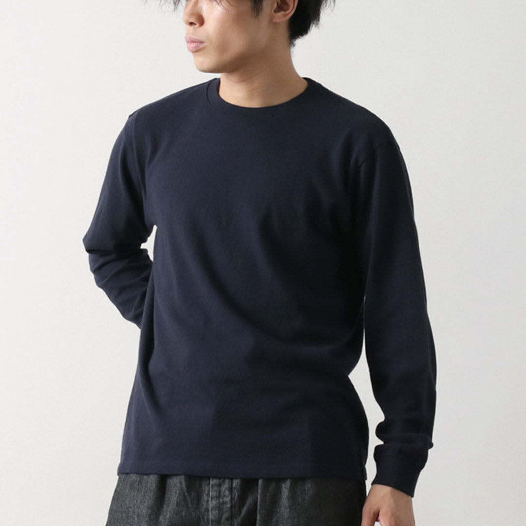 FILMELANGE / Dole Organic Raffy Jersey Long Sleeve T-Shirt