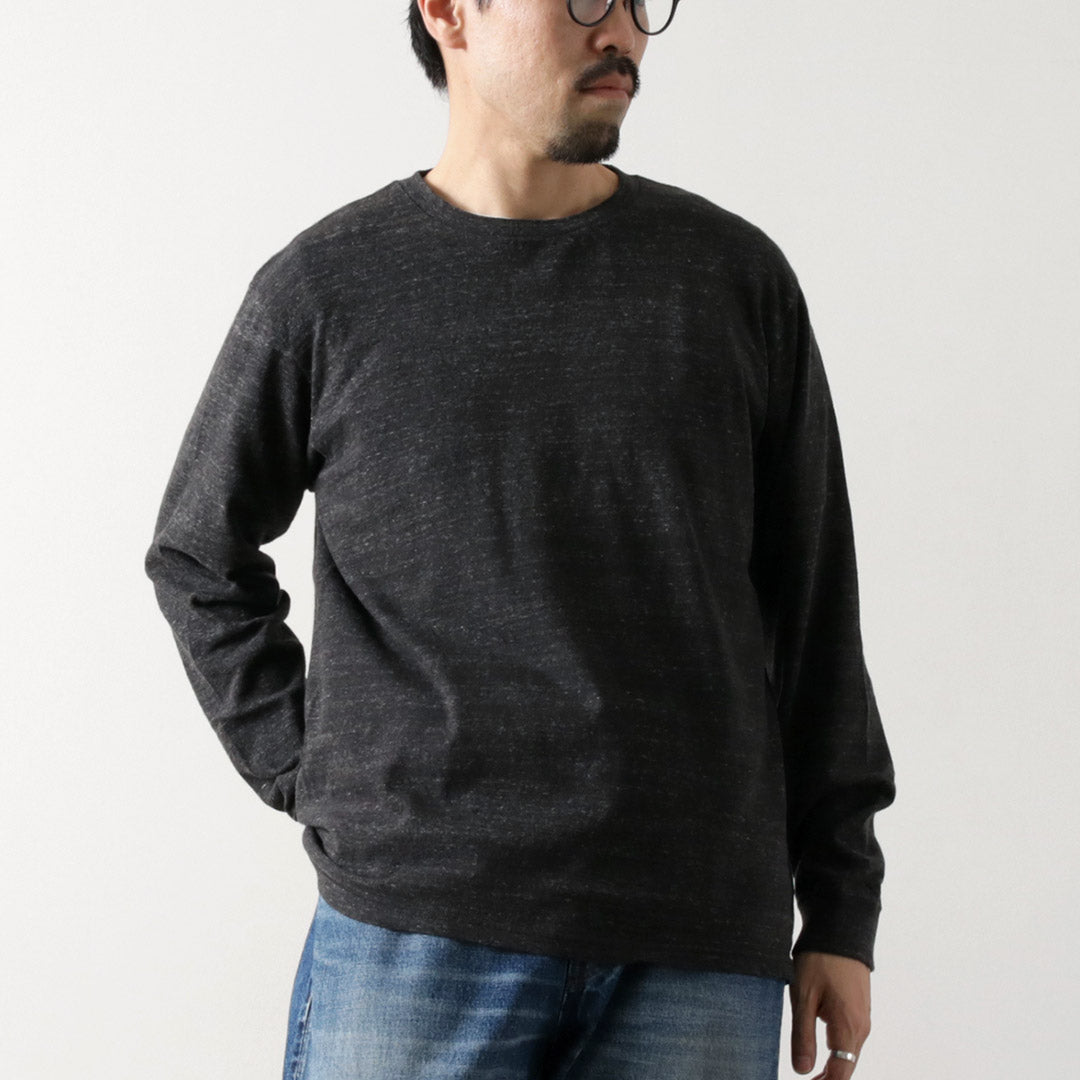 FILMELANGE / Dole Organic Raffy Jersey Long Sleeve T-Shirt