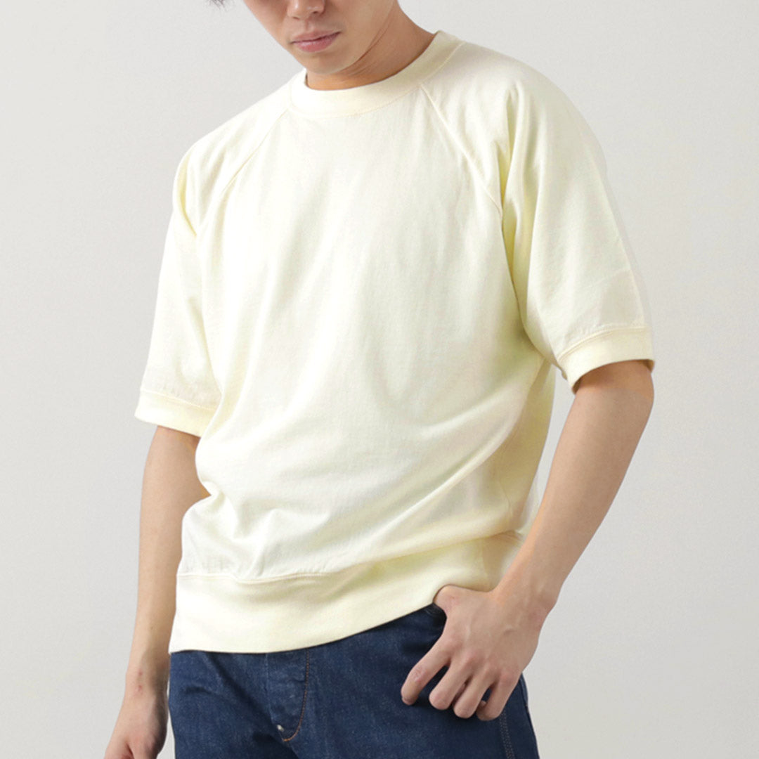 FILMELANGE / Elmer Extra Mini-piled Short Sleeved Sweat Tee