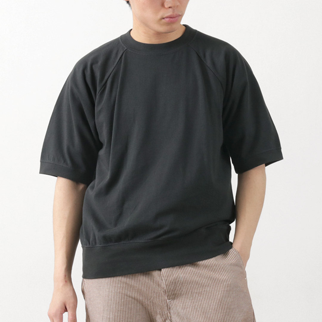 FILMELANGE / Elmer Extra Mini-piled Short Sleeved Sweat Tee