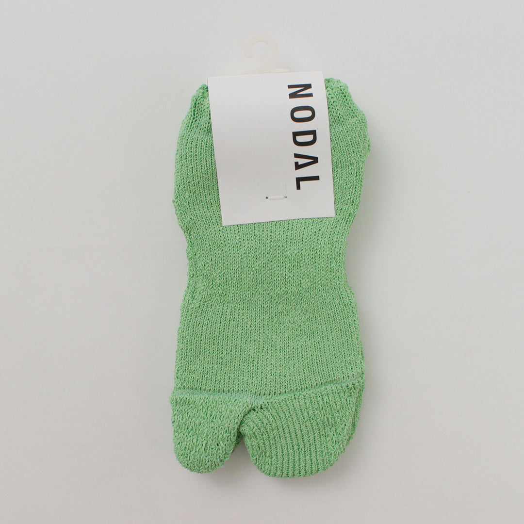 NODAL / Paper Yarn Ankle Pile Socks