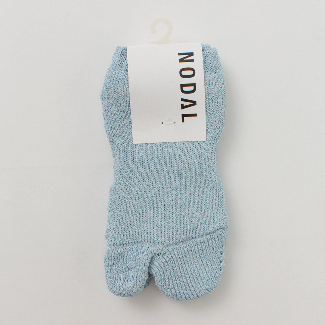 NODAL / Paper Yarn Ankle Pile Socks