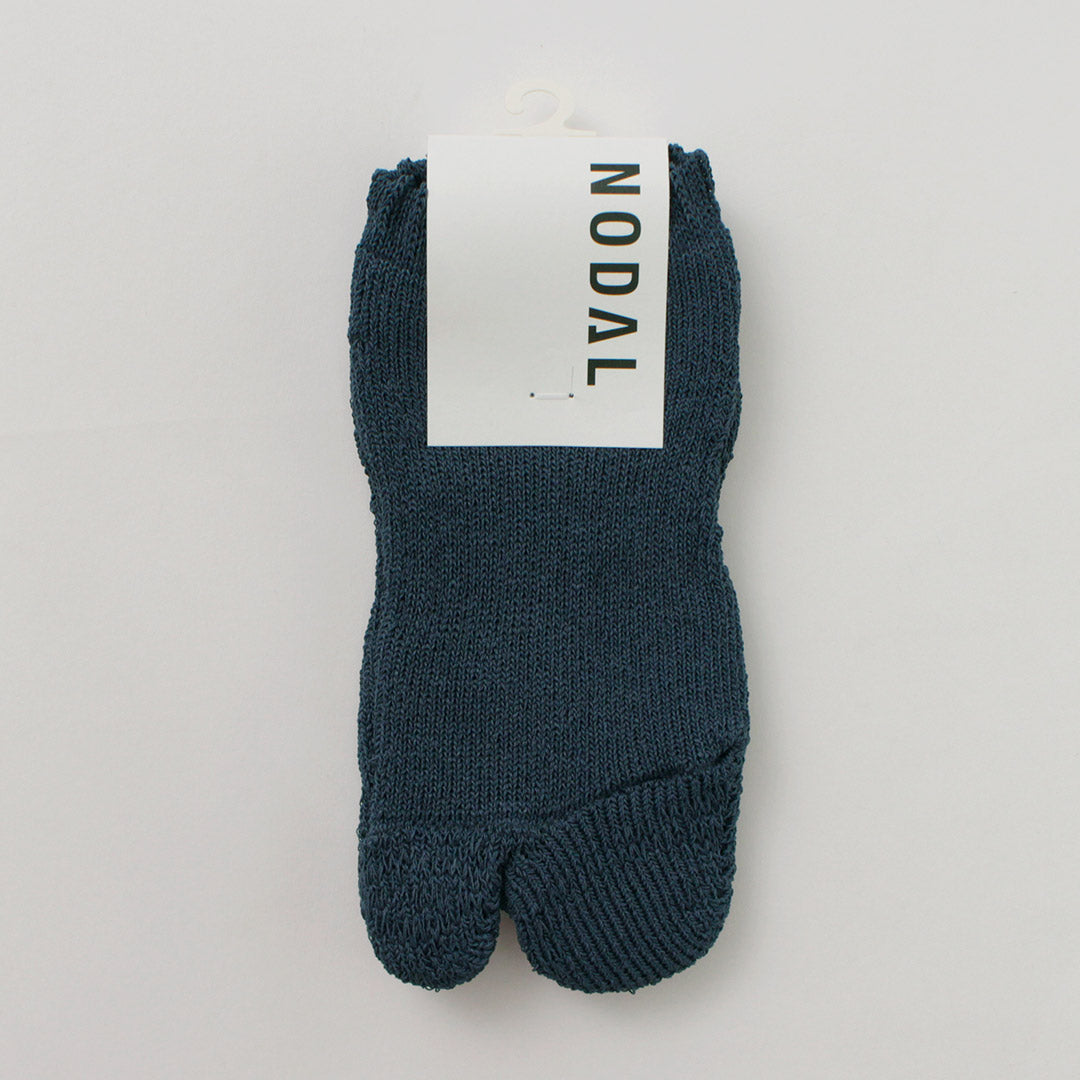 NODAL / Paper Yarn Ankle Pile Socks