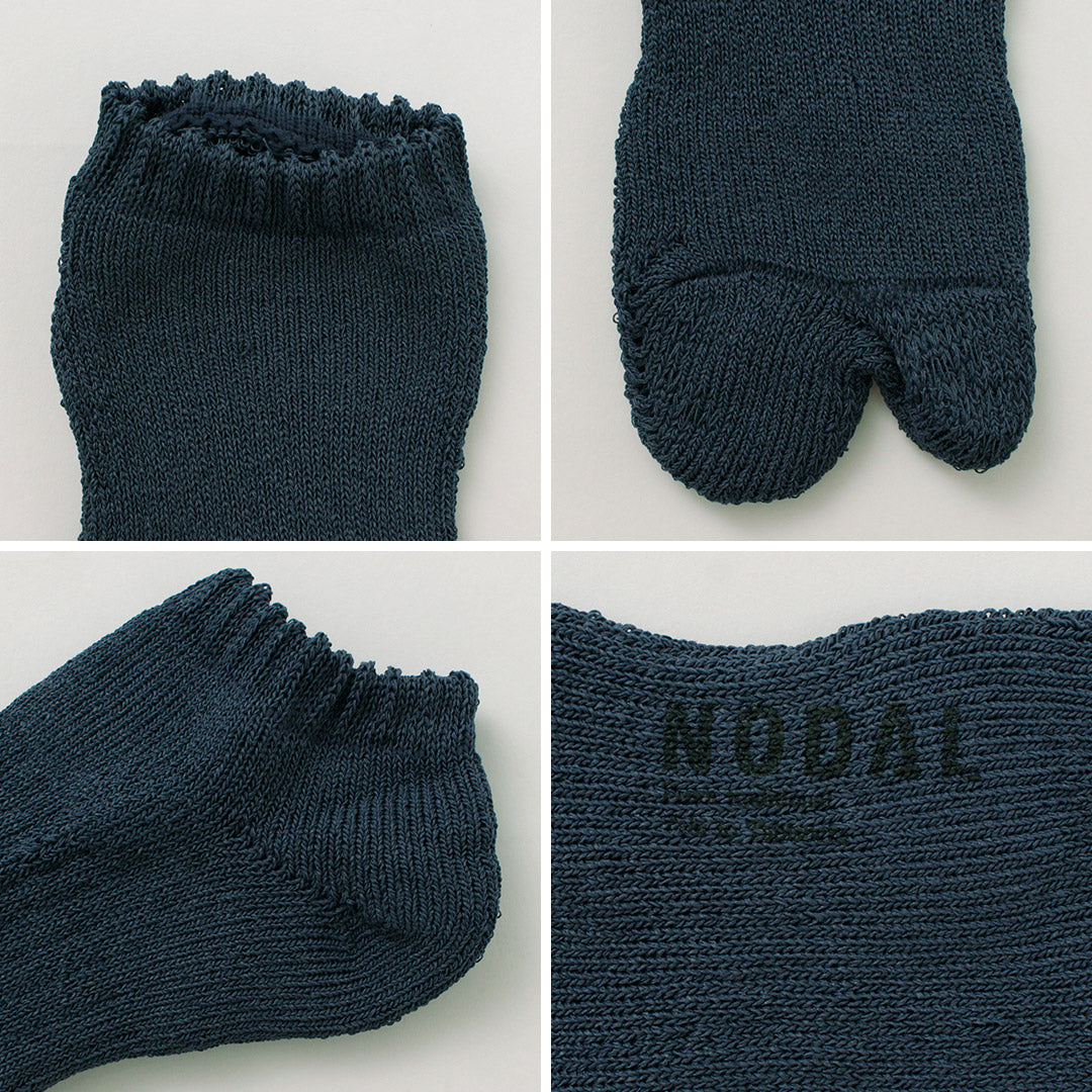 NODAL / Paper Yarn Ankle Pile Socks