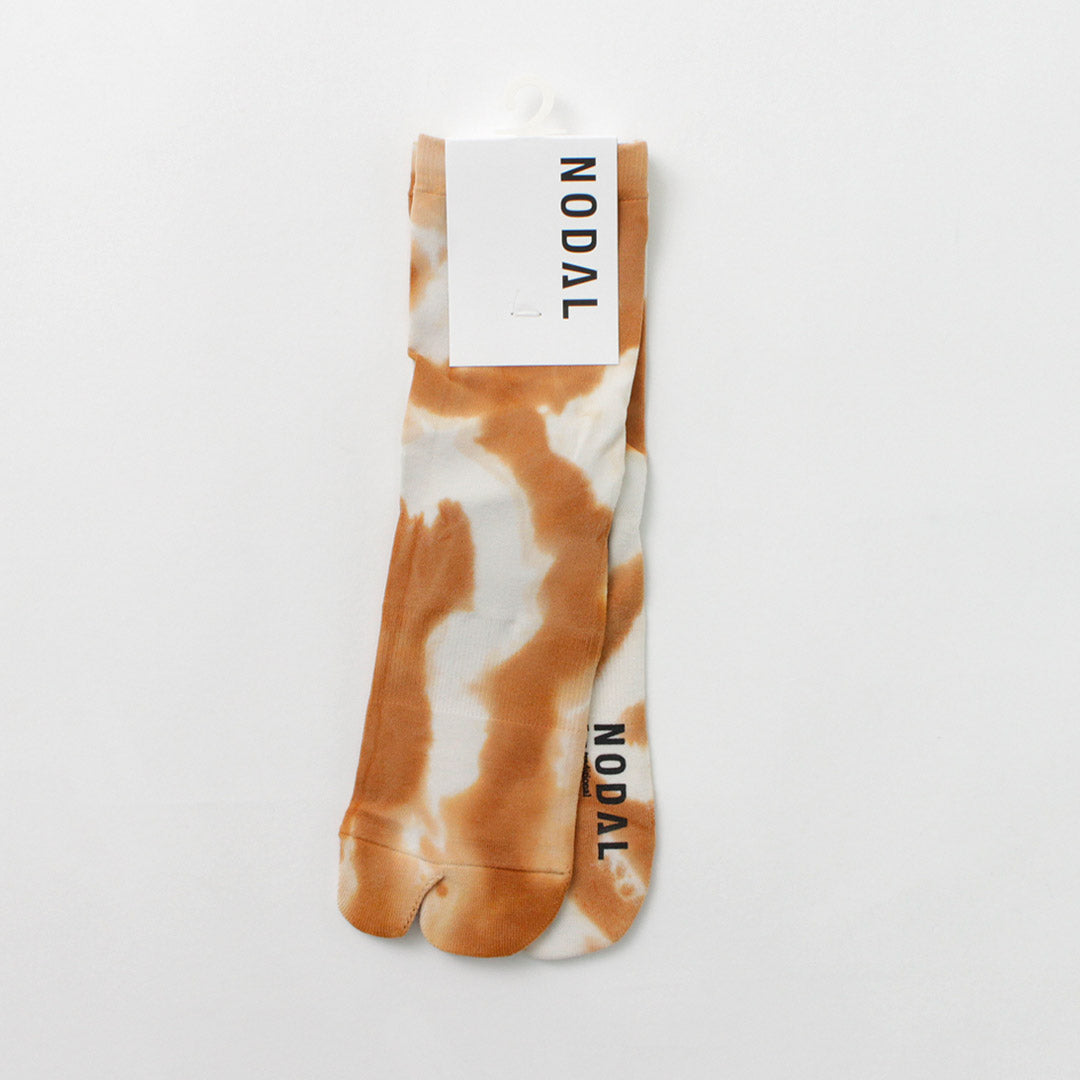 NODAL / High Gauge Tie Dye Nylon Socks