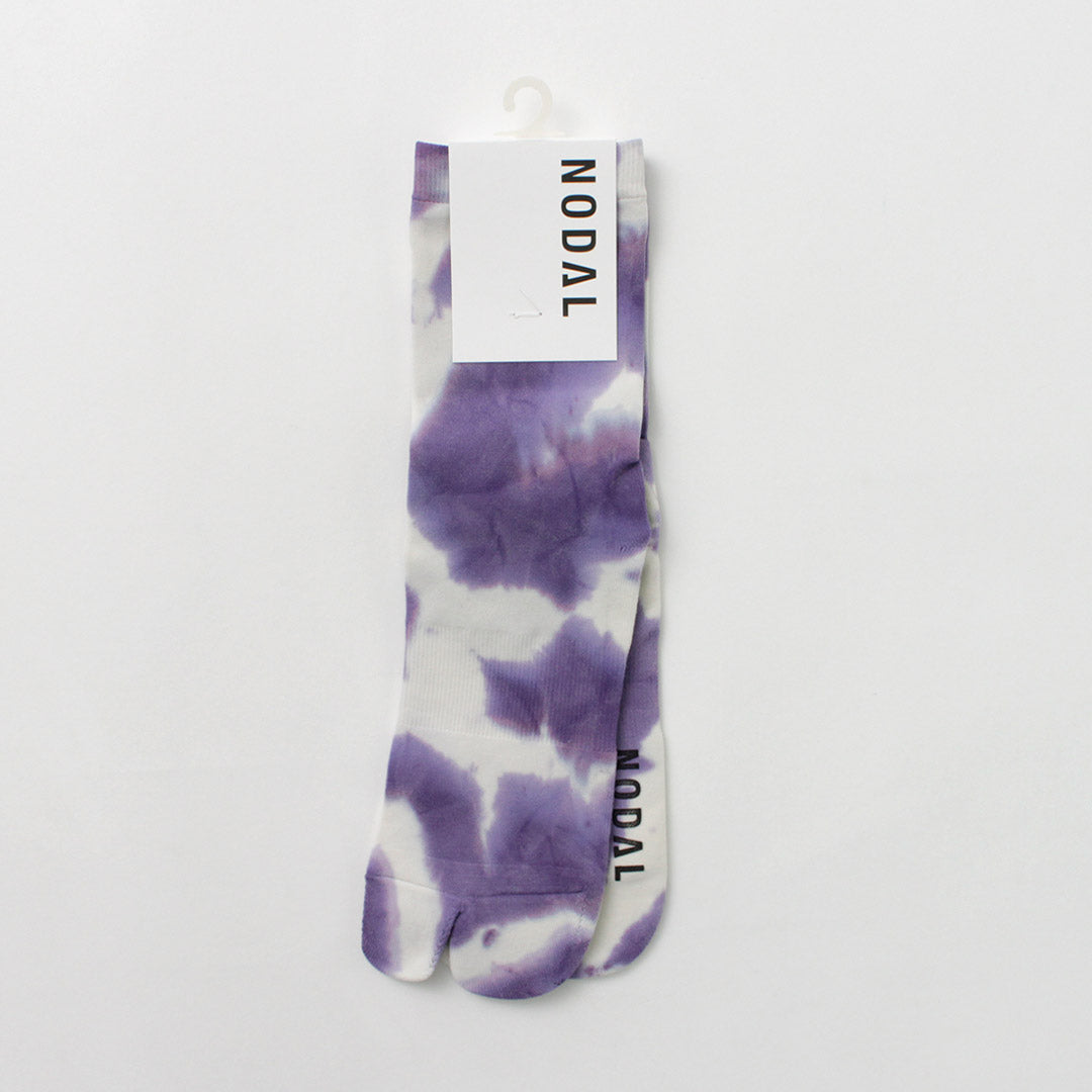 NODAL / High Gauge Tie Dye Nylon Socks