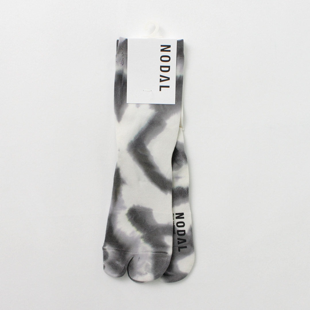 NODAL / High Gauge Tie Dye Nylon Socks