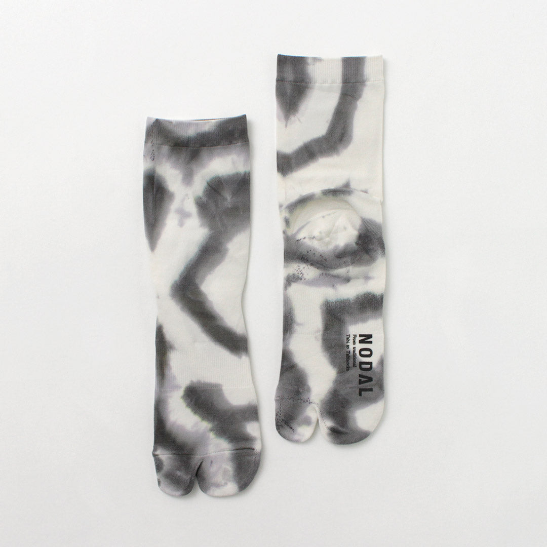 NODAL / High Gauge Tie Dye Nylon Socks