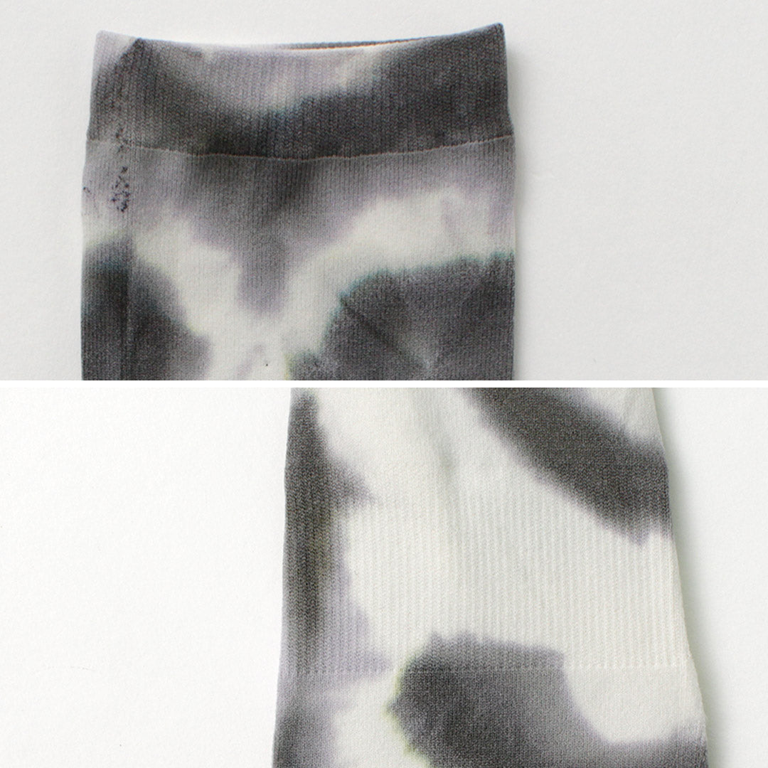 NODAL / High Gauge Tie Dye Nylon Socks