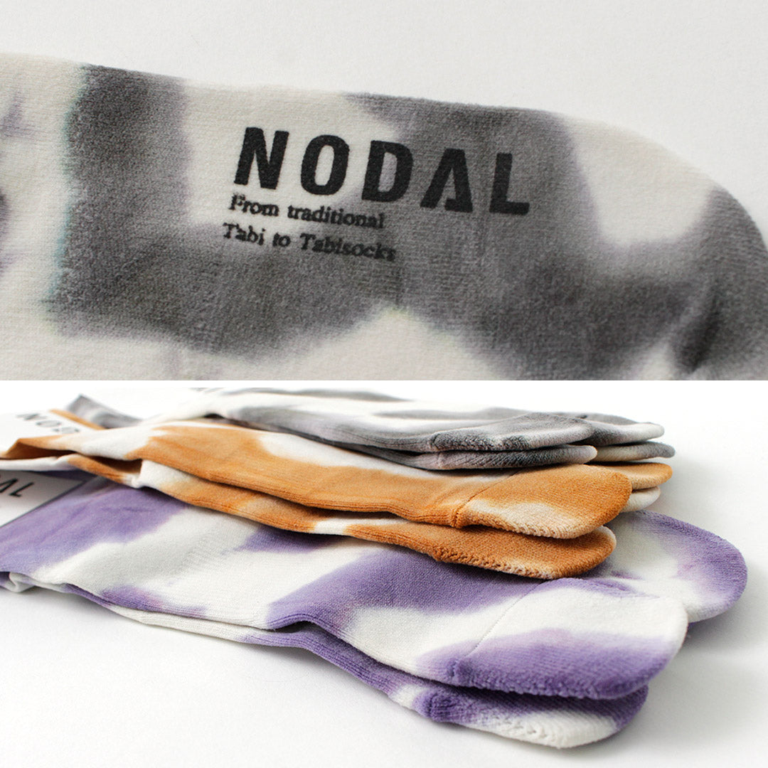 NODAL / High Gauge Tie Dye Nylon Socks