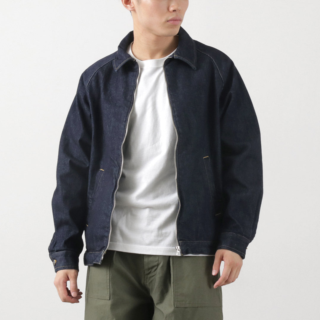 Japan Blue Jeans / 13oz Denim Drizzler Jacket