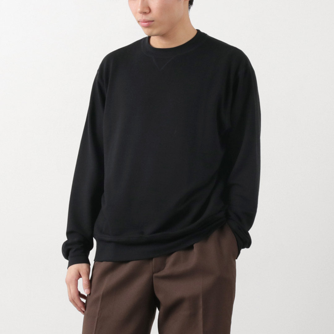 Moc T / Tencel 스트레치 크루 넥 스웨트 셔츠