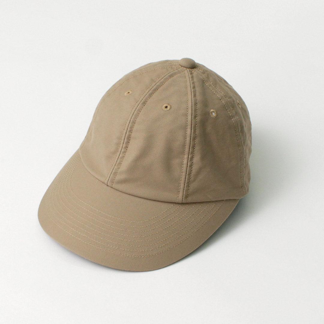 Hicosaka / Chino Big Visor 8 Panneau Cap