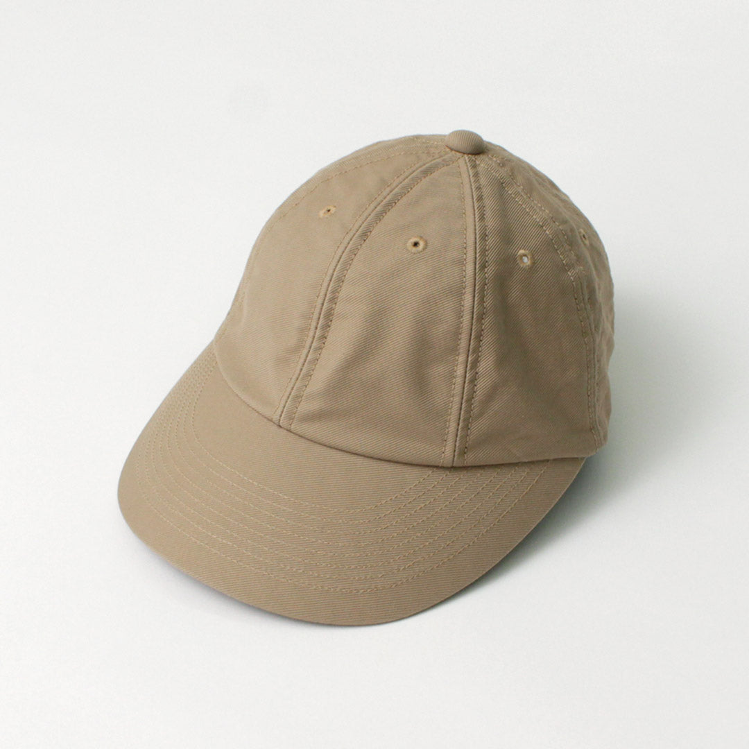 HICOSAKA / Chino Big Visor 8 Panel Cap