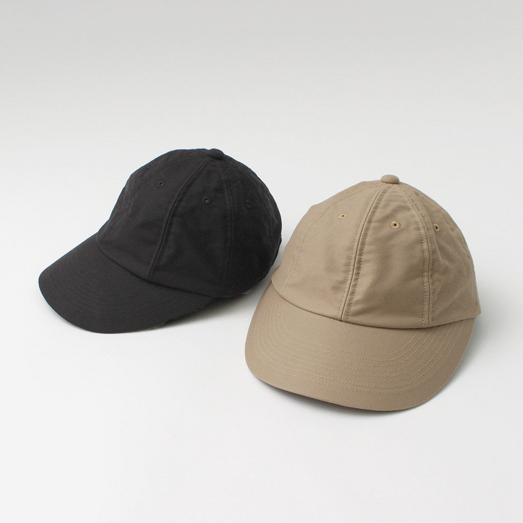 HICOSAKA / Chino Big Visor 8 Panel Cap