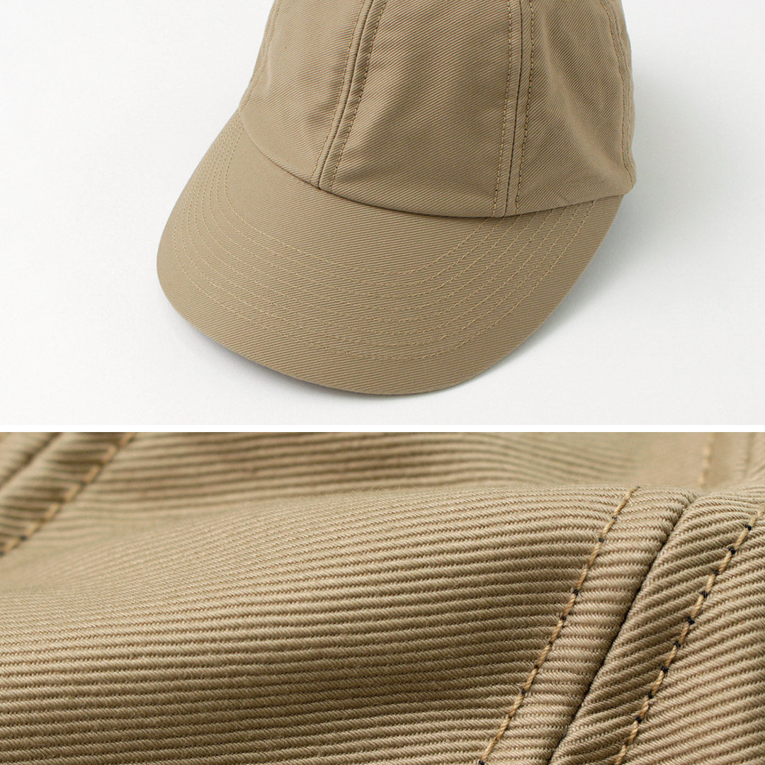 Hicosaka / Chino Big Visor 8 Panneau Cap