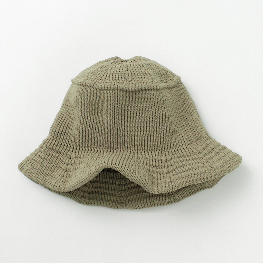 Chapeau de seau hicosaka / tricot