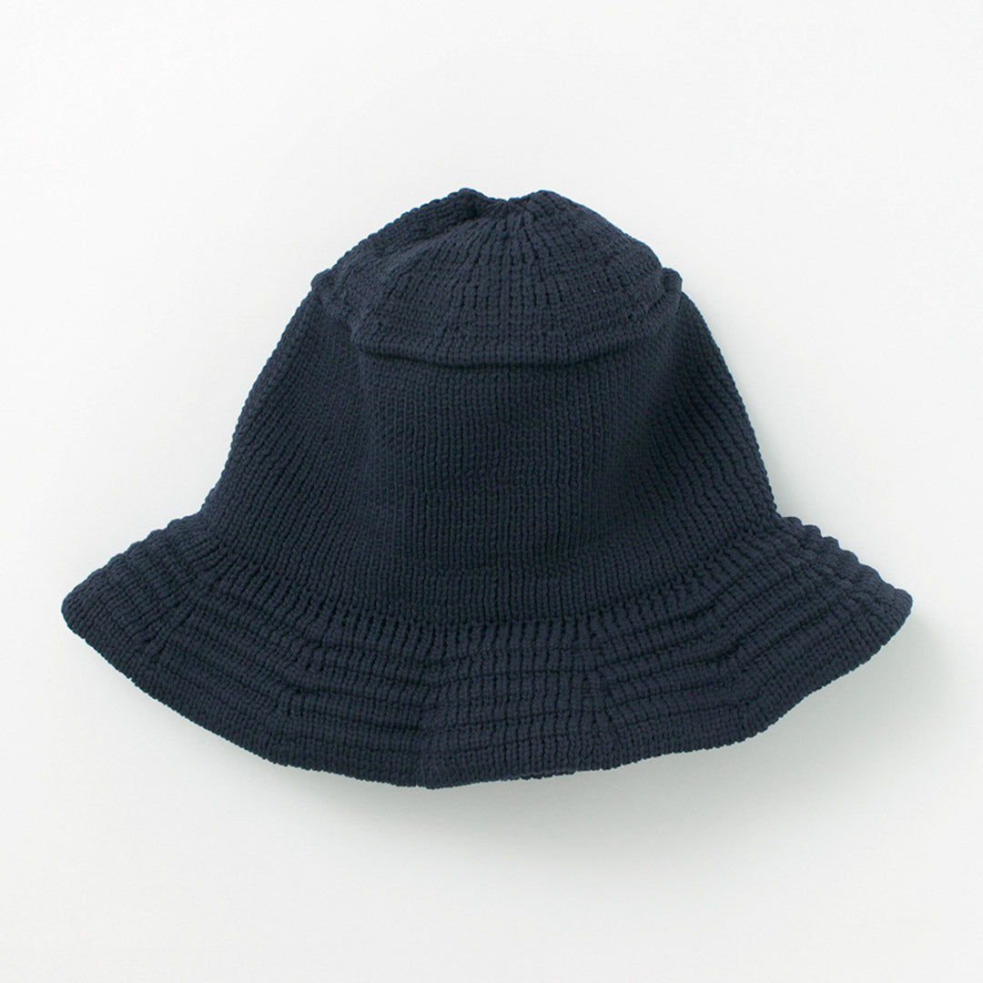 Chapeau de seau hicosaka / tricot