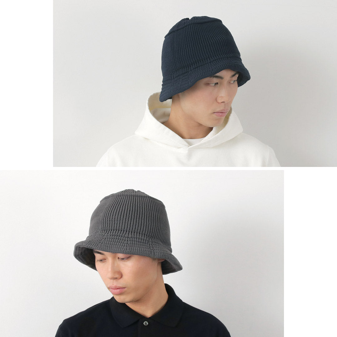 Chapeau de seau hicosaka / tricot