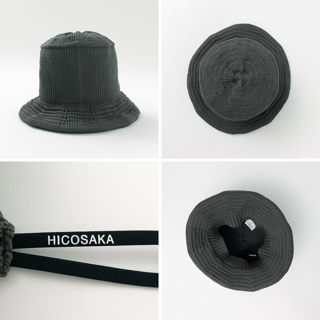 HICOSAKA / Knit Bucket Hat