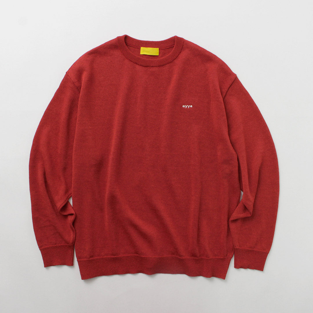 Eyya / Linen Crew Neck Summer Knit