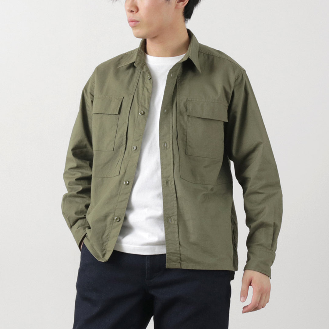 FOB FACTORY / F3498 Long sleeve field shirt