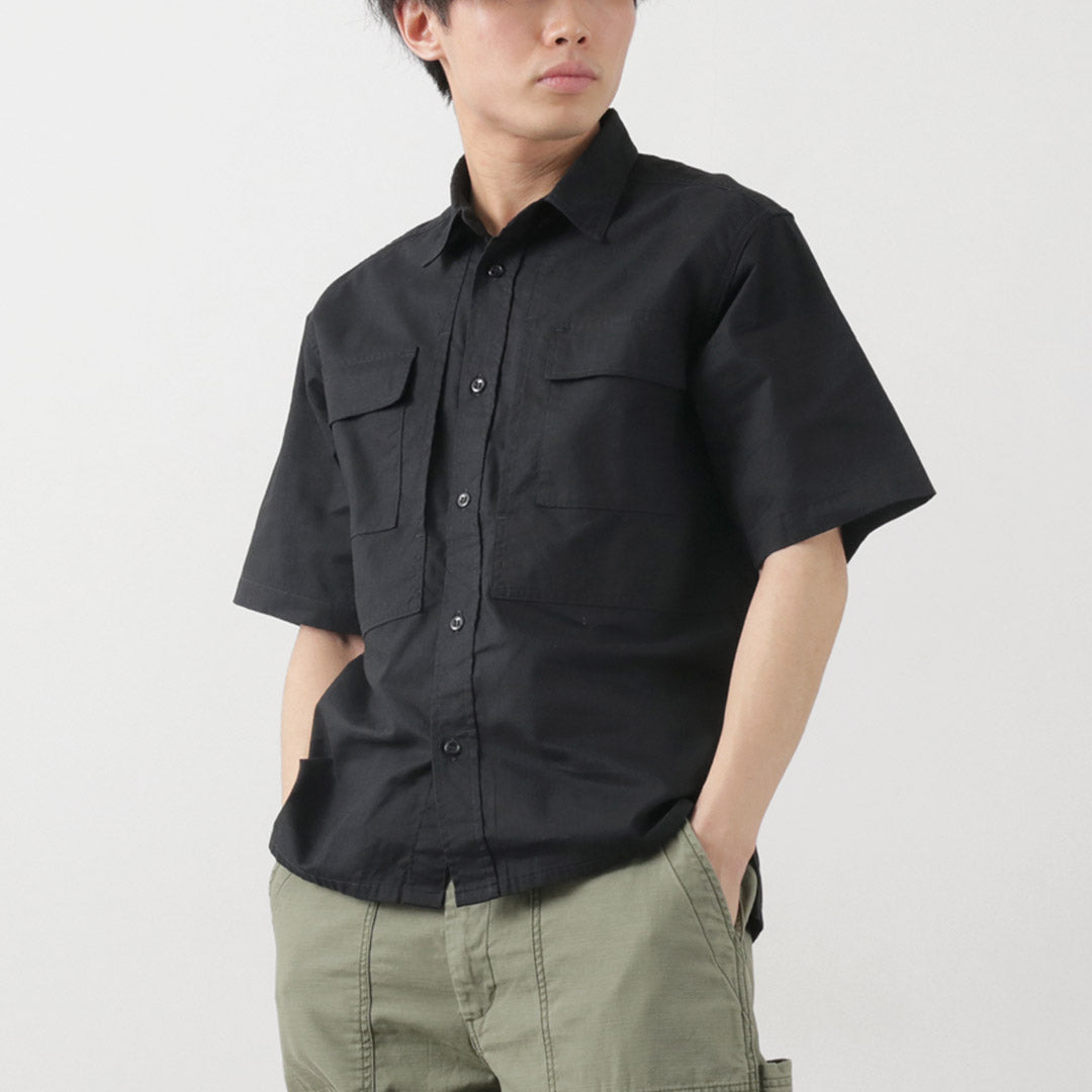 FOB FACTORY / F3499 Short sleeve field shirt