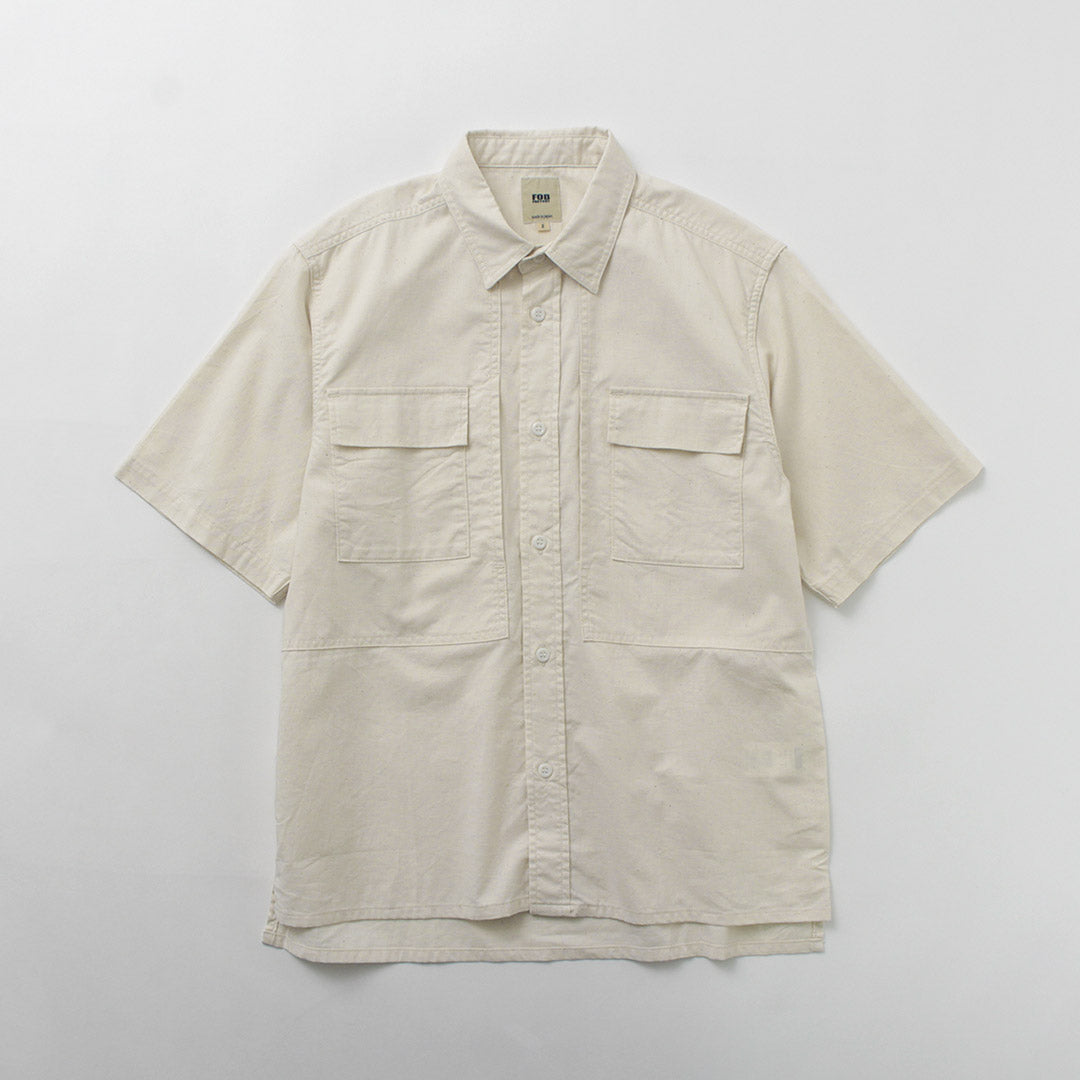 FOB FACTORY / F3499 Short sleeve field shirt