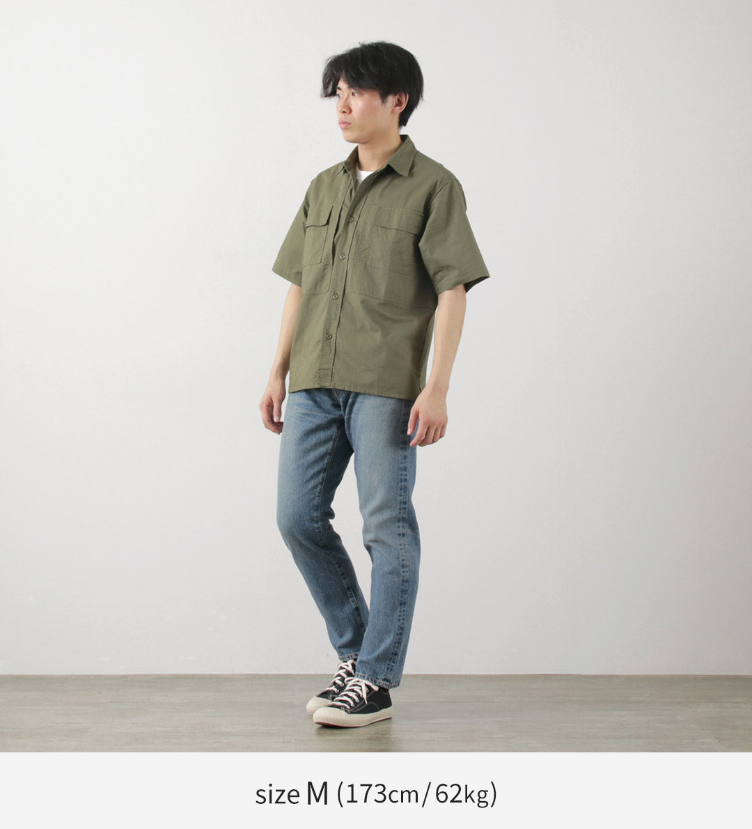 FOB FACTORY / F3499 Short sleeve field shirt