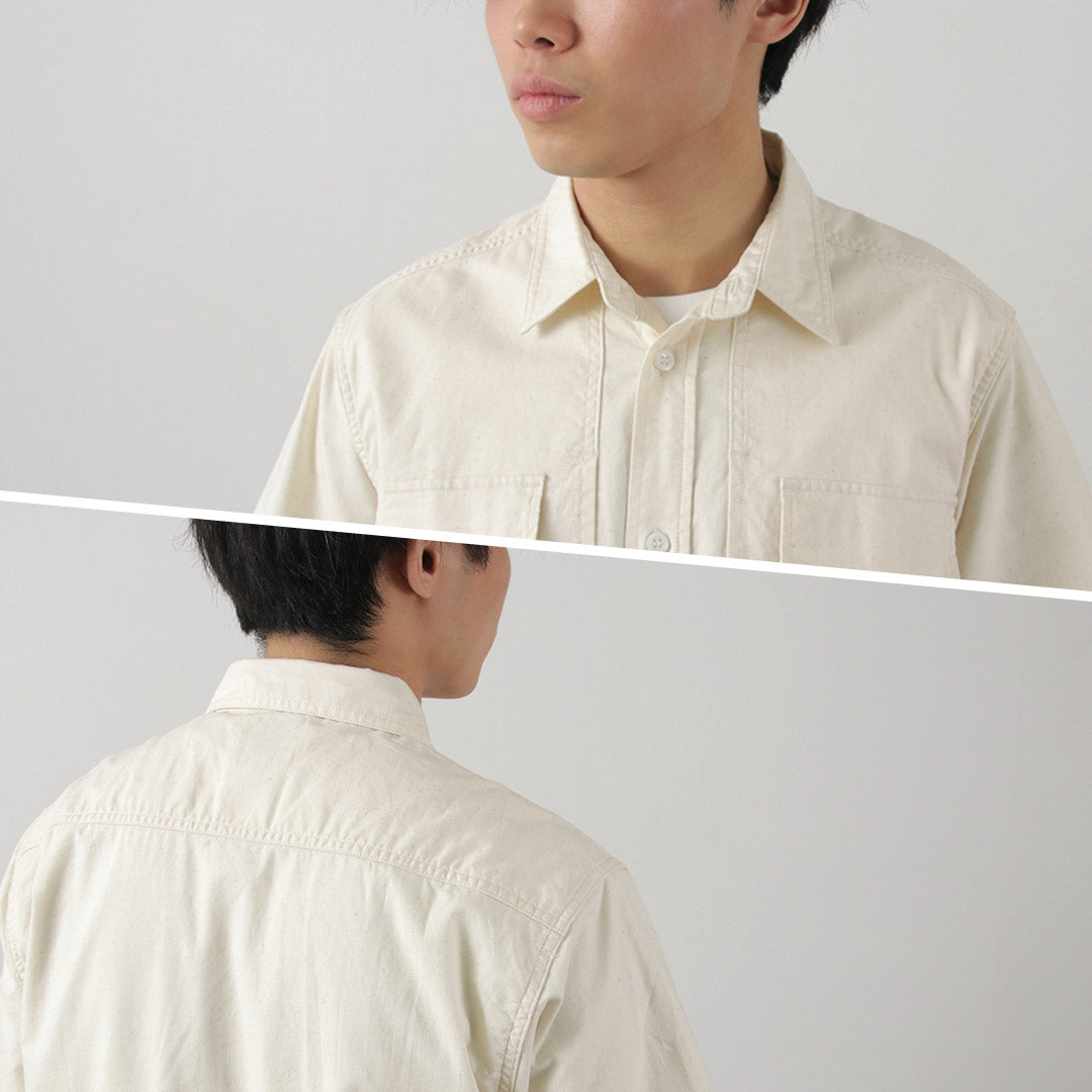 FOB FACTORY / F3499 Short sleeve field shirt