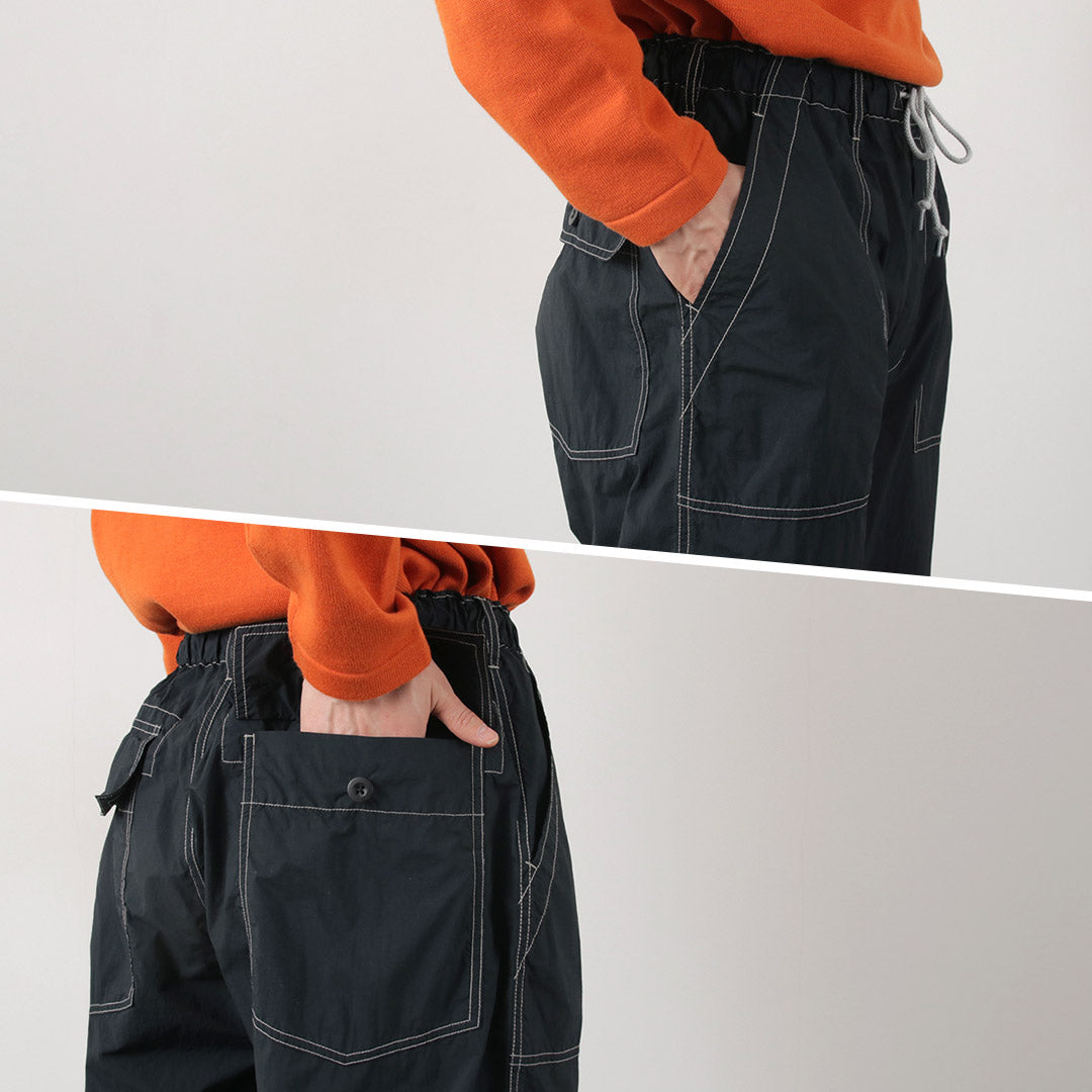 JOHNBULL / Nylon Easy Baker Pants