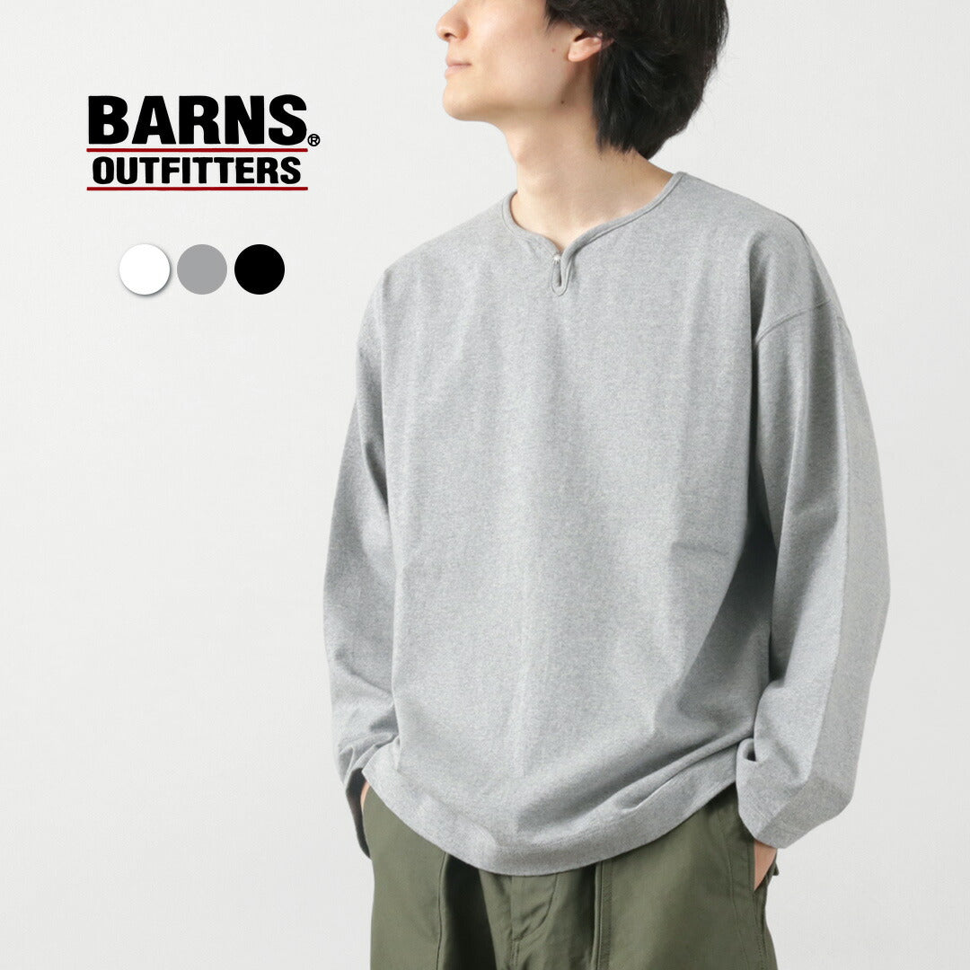 Barns / Big Cozun Knitiing Concho Camiseta de manga larga