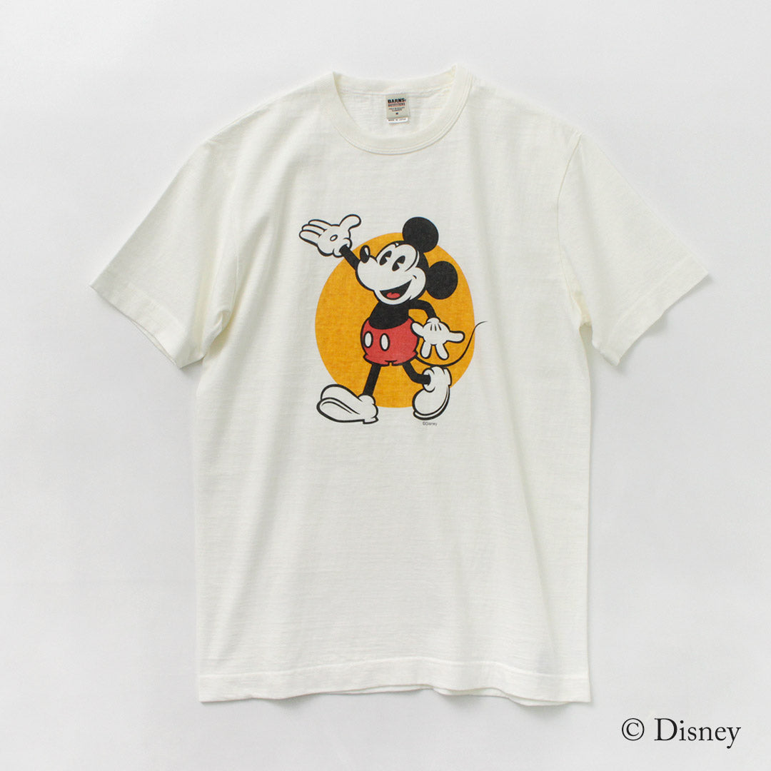 BARNS / Hanging Knit x Mickey T-shirt