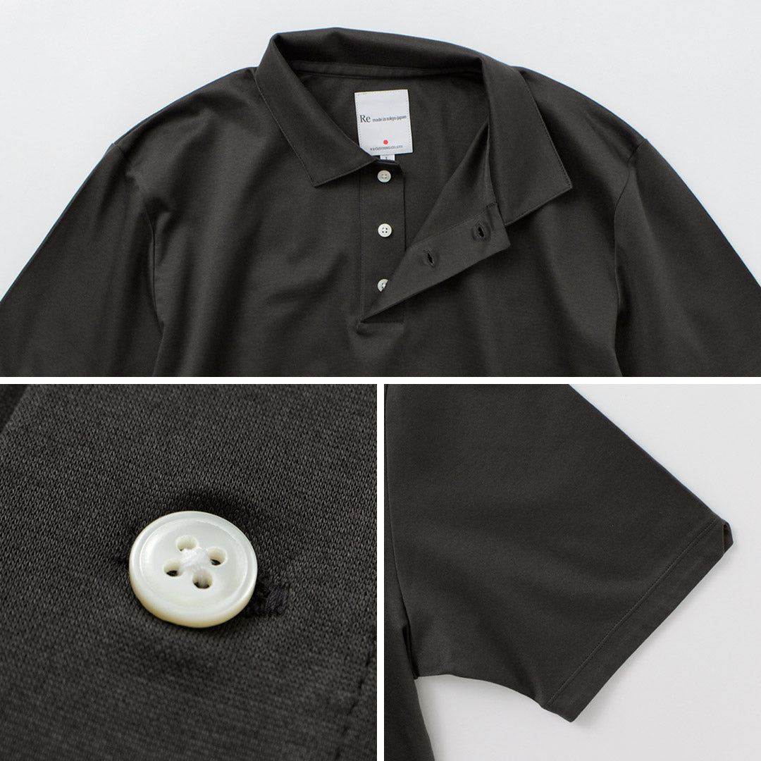 RE MADE IN TOKYO JAPAN / Tokyo Made Dress Knit Shirt Polo