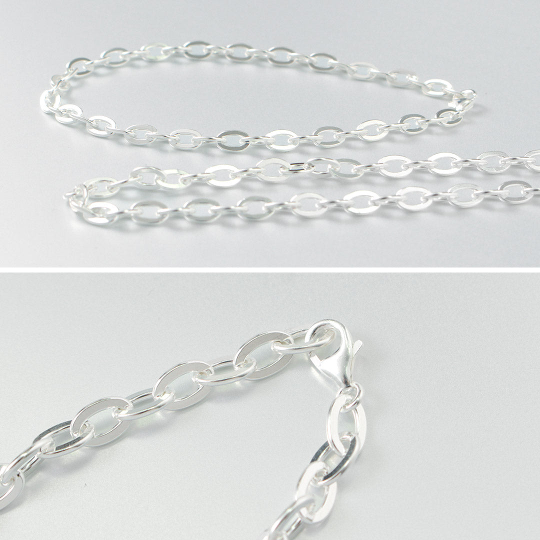 PHADUA / Flat cable chain bracelet silver 925