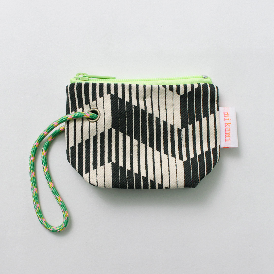 MIKAMI / Hand-Printed Canvas Camping Pouch 5