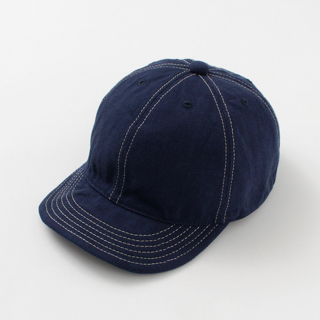 HIGHER / Blue Selvage Denim Cinchback Cap