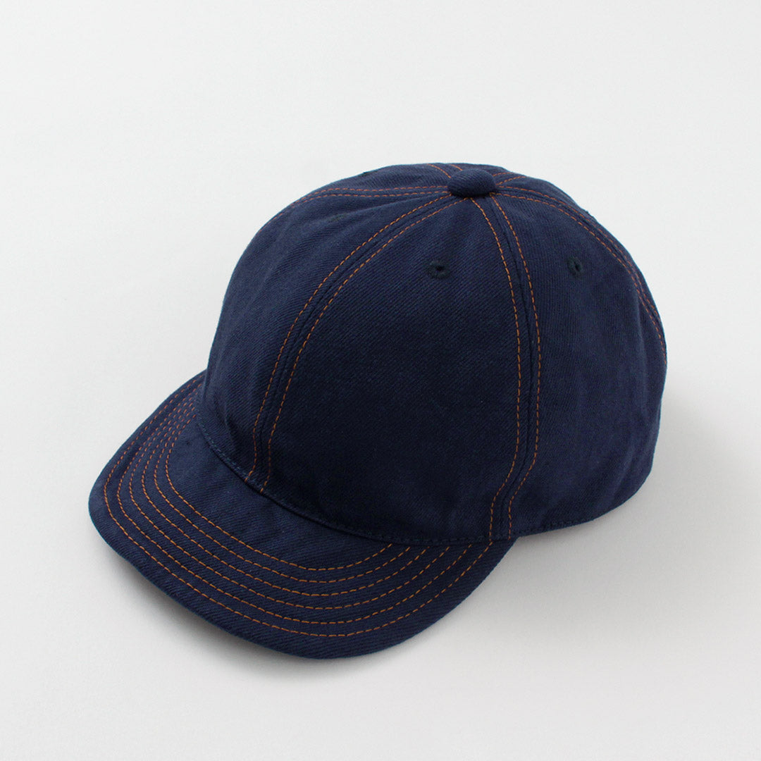 HIGHER / Blue Selvage Denim Cinchback Cap